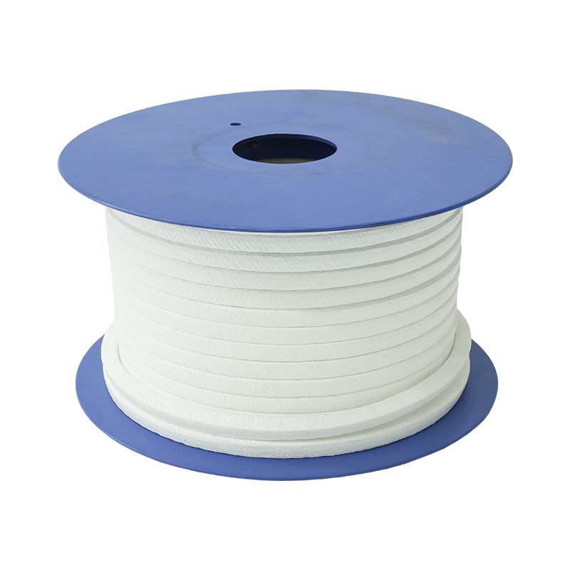 Valves Pump Gland Packing Seals White Pure PTFE Gland Packing